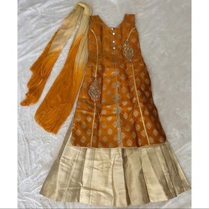 Kurta with a skirt and dupatta